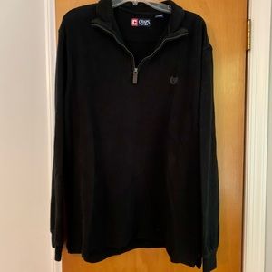 CHAPS quarter zip men’s pullover